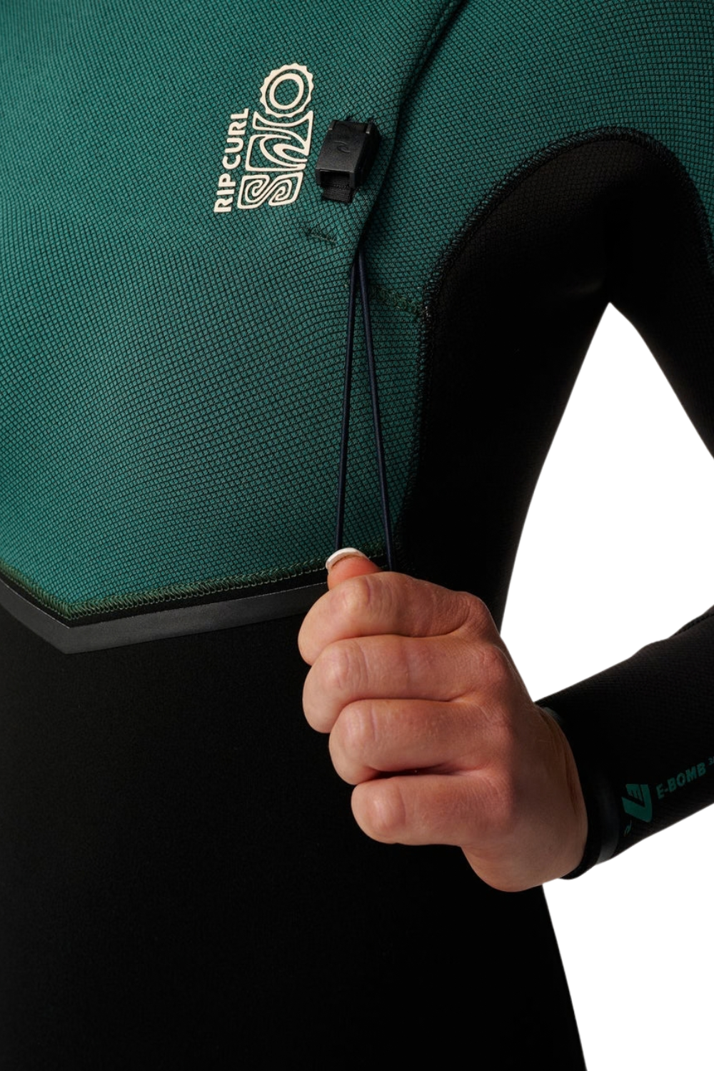Rip Curl E-Bomb 5/3mm Womens Wetsuit Zip Free Dark Green