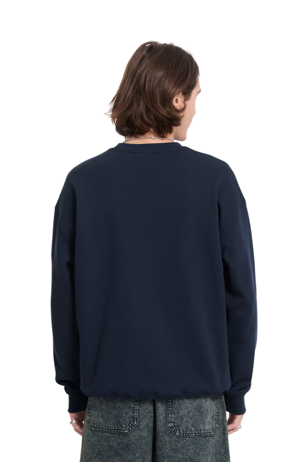 Volcom Stone Mens Sweatshirt Marine