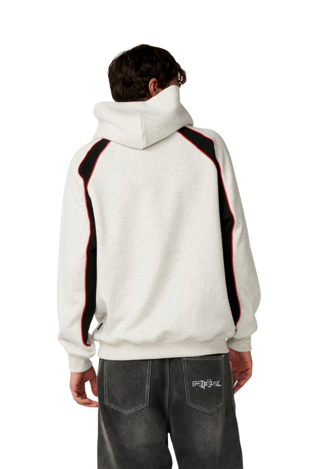 Rip Curl Archive Panel Ride Mens Hoodie Grey Marle