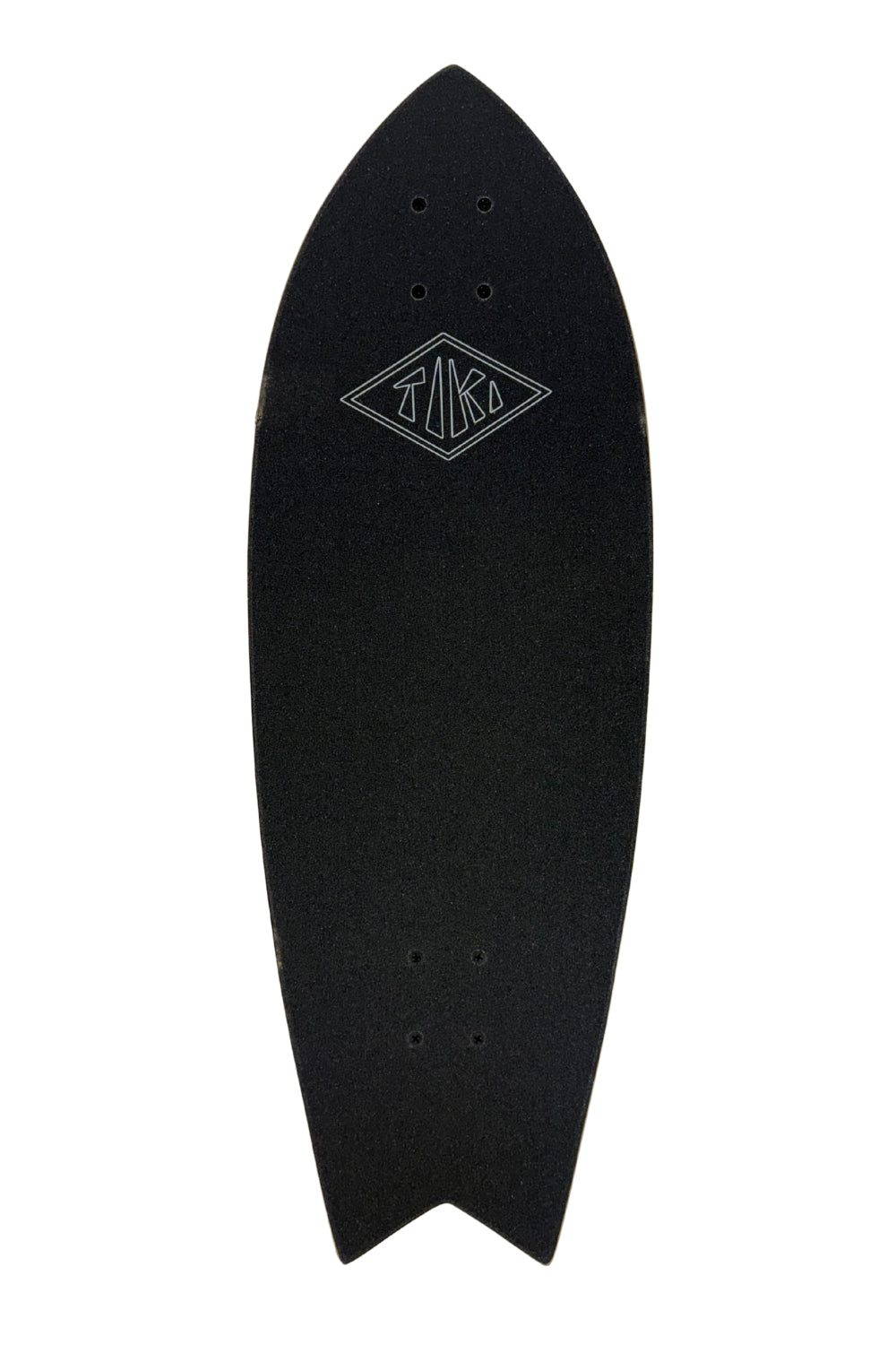 Tiki Parrot Surf Skate Acid Blue