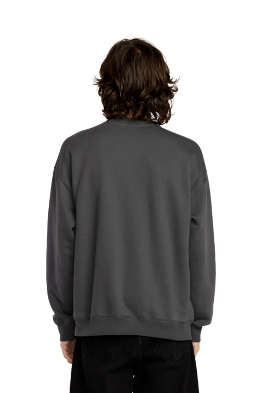 Volcom Single Stone Sweatshirt Asphalt Black