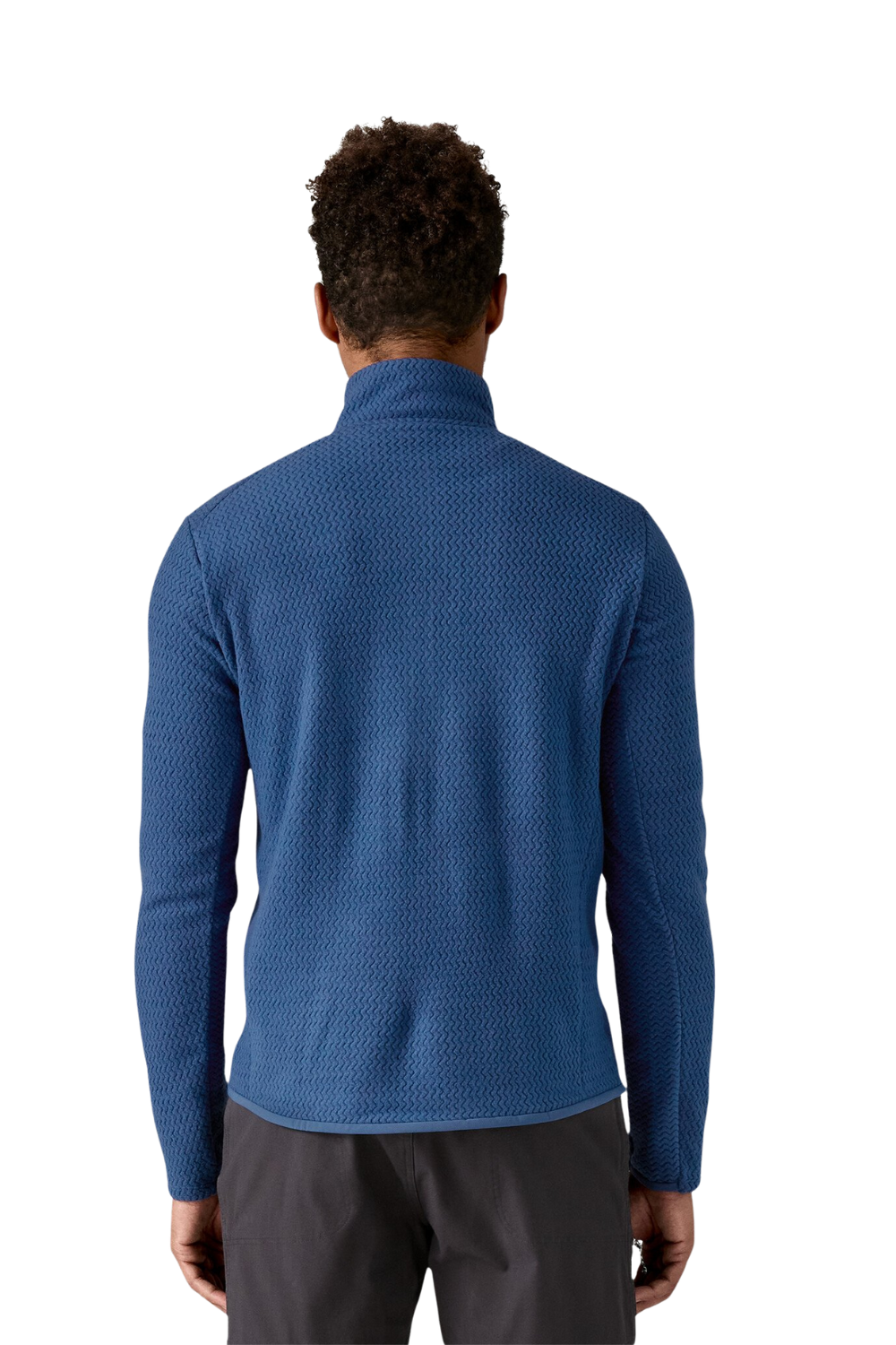 Patagonia Mens R1 Air Fleece Zip-Neck Clement Blue