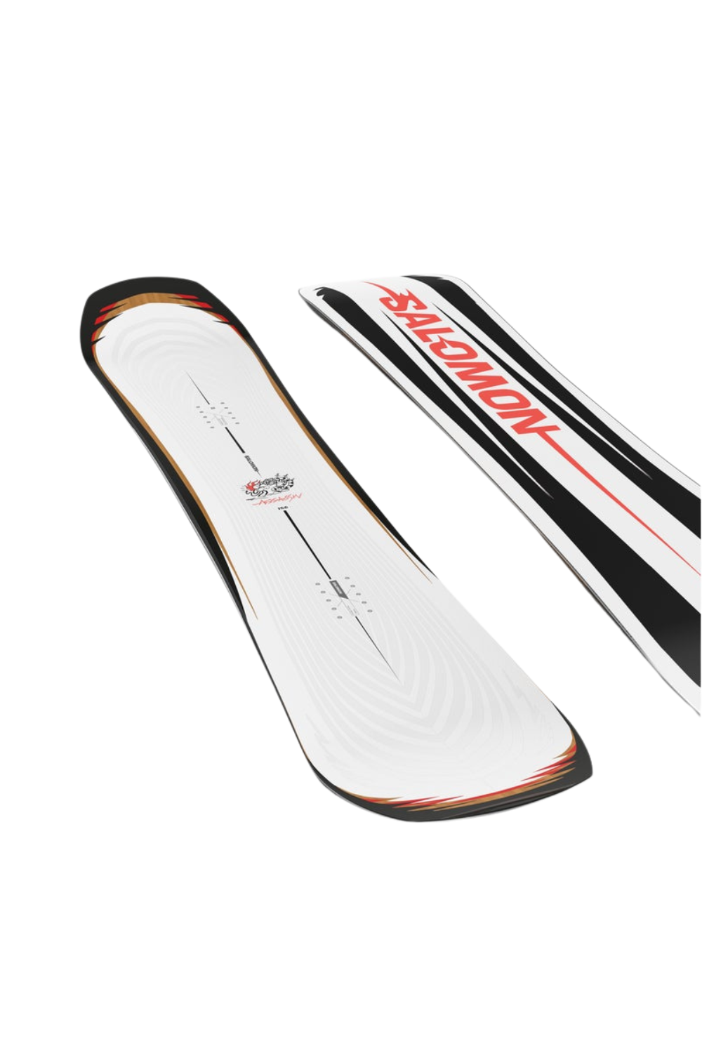 Salomon Mens Assassin Snowboard White