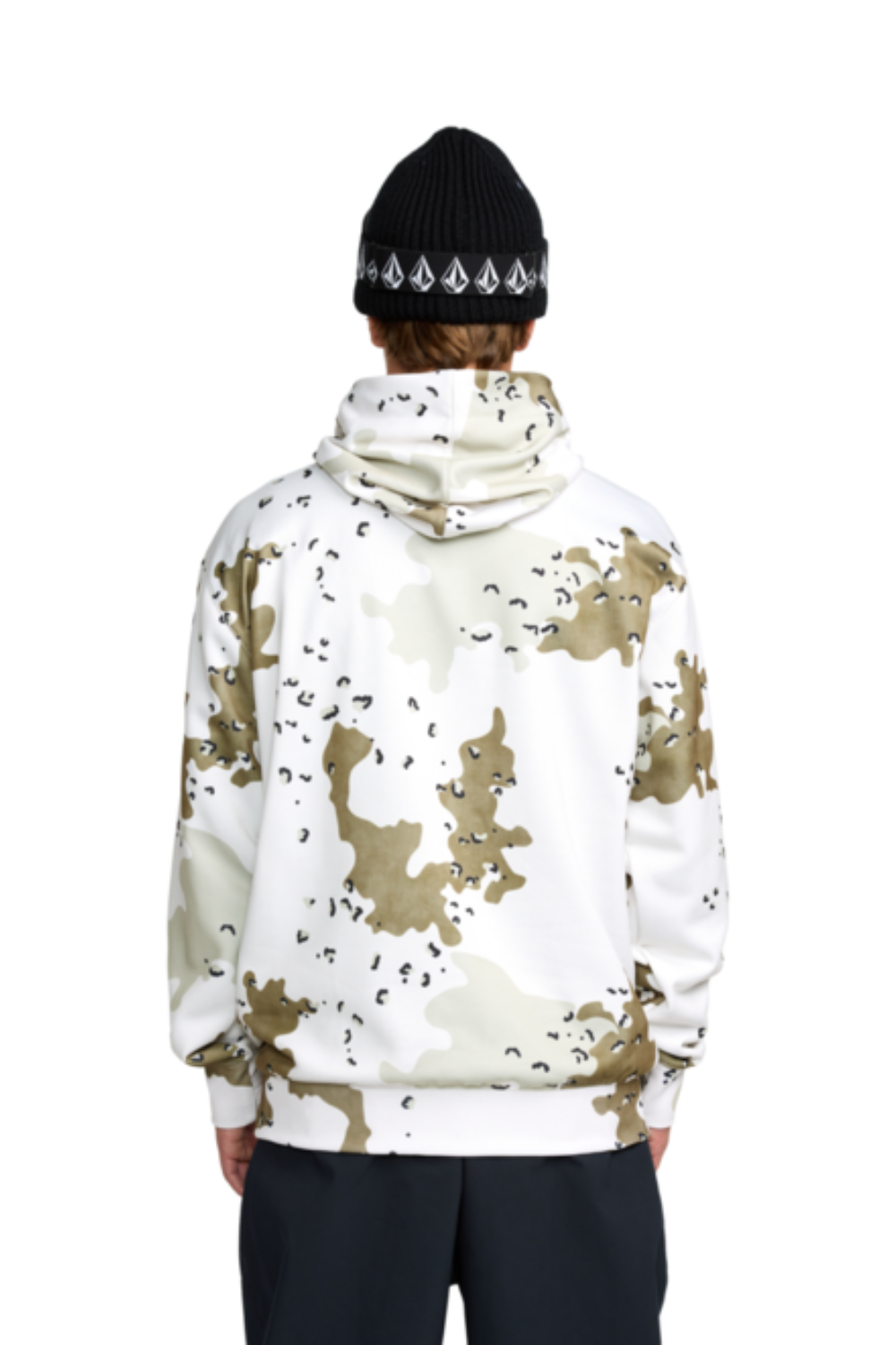 Volcom Hydro Riding Snow Fleece Hoodie White