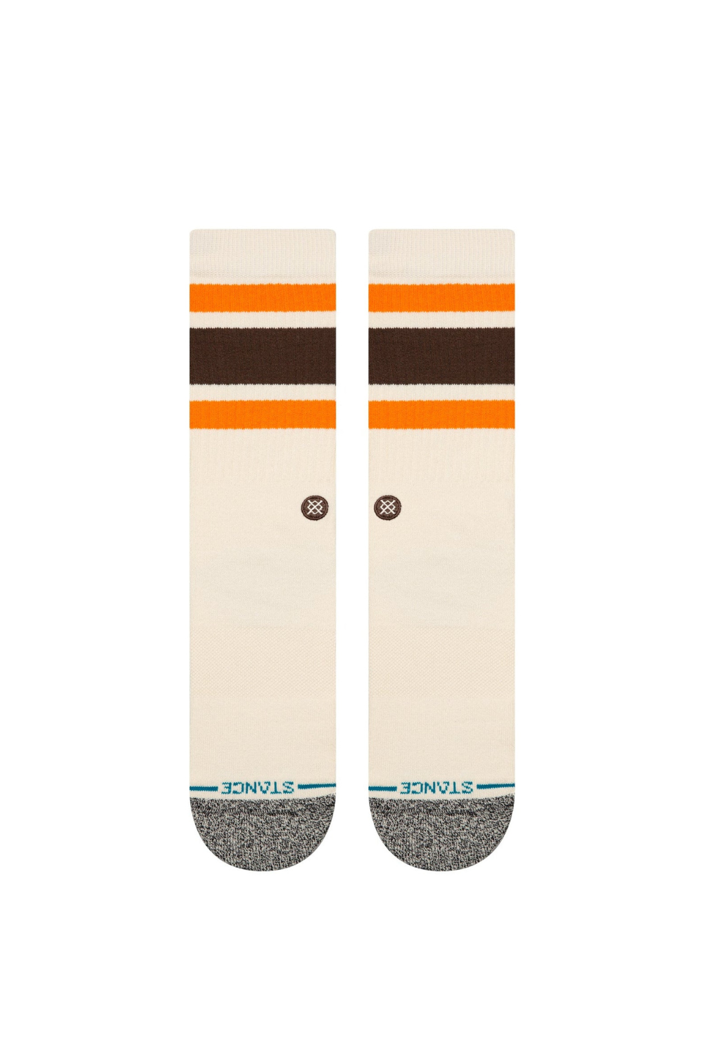 Stance Boyd Crew Socks Off White