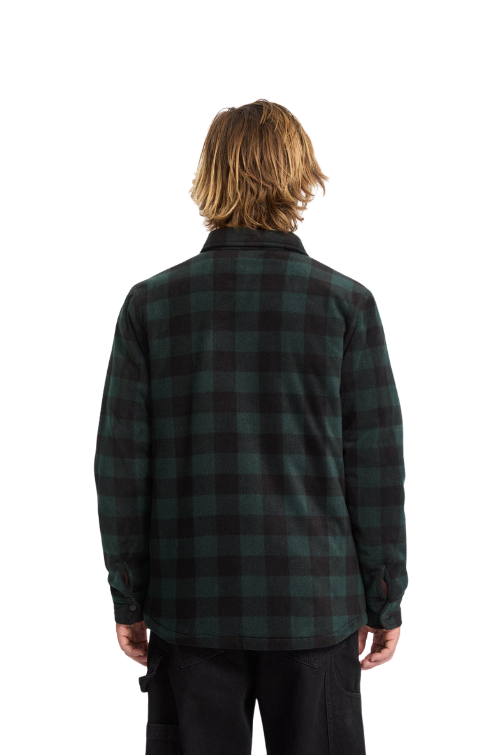 Volcom Bowered Fleece Overshirt Scarab