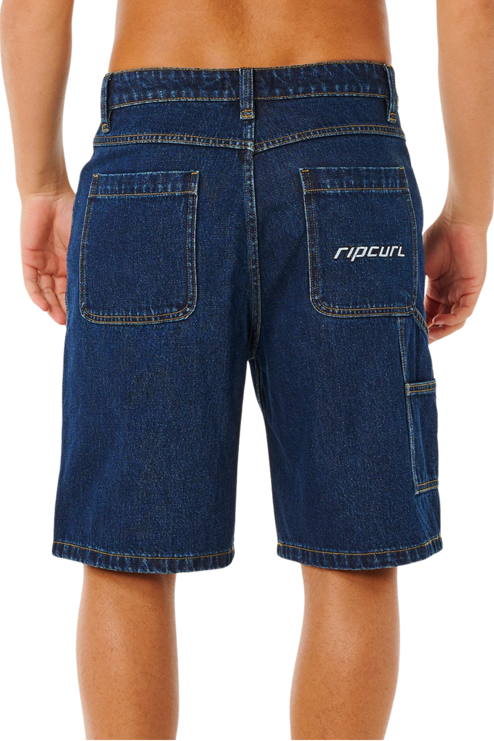 Rip Curl Nu Dose Mens Denim Walk Shorts True Indigo