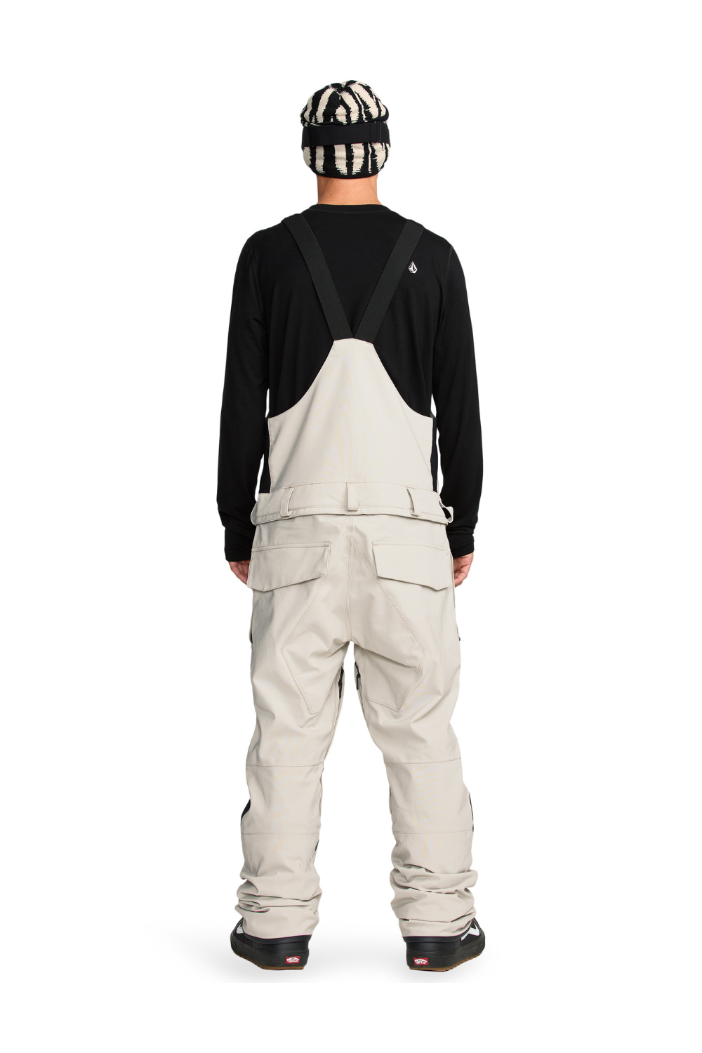 Volcom Roan Bib Overall Snow Pants Stone