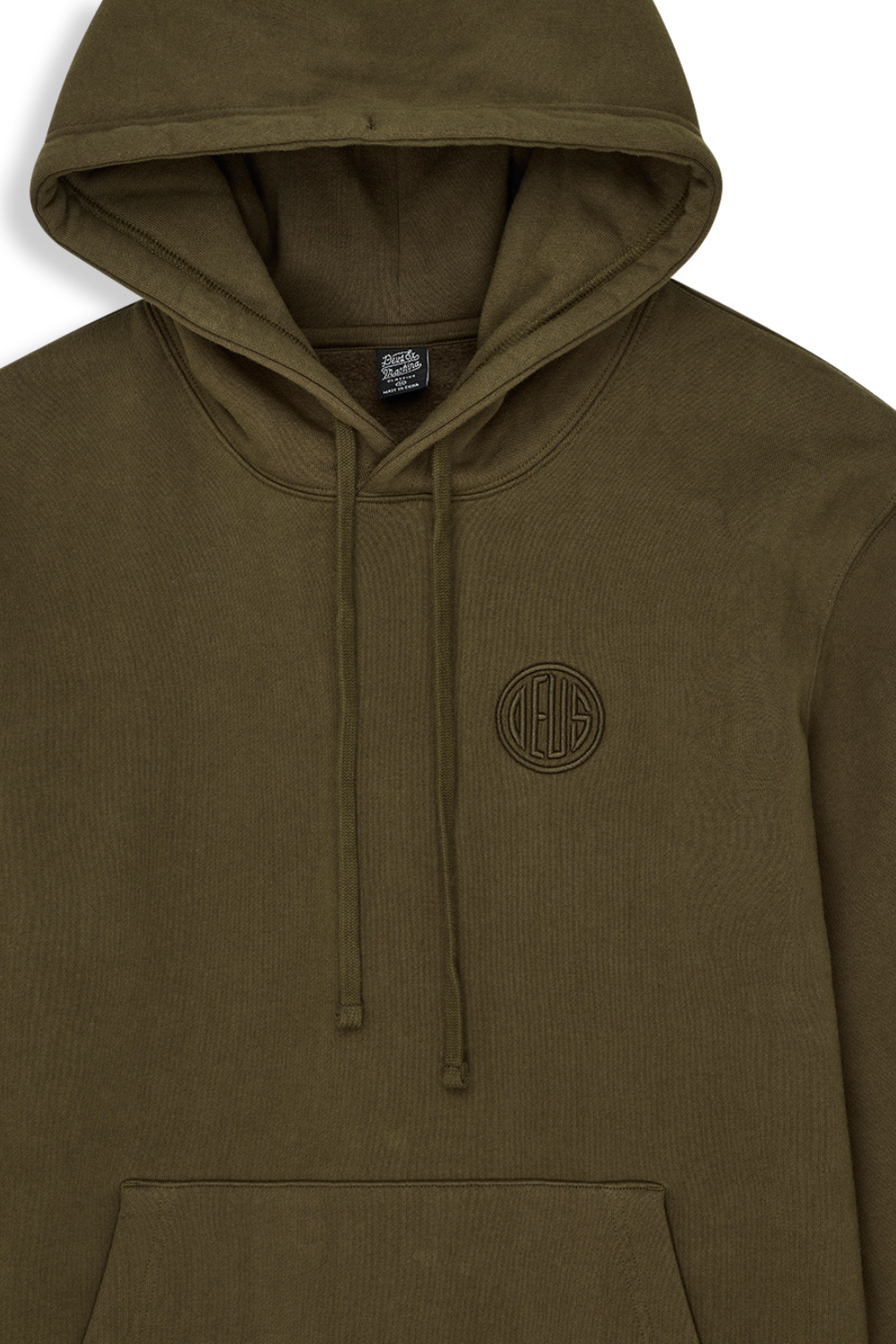 Deus Pill Logo Hoodie Dark Olive