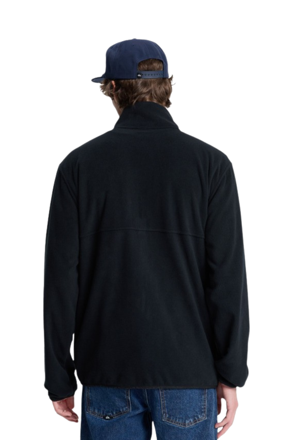 Quiksilver Mens No Destination Full Zip Fleece Black