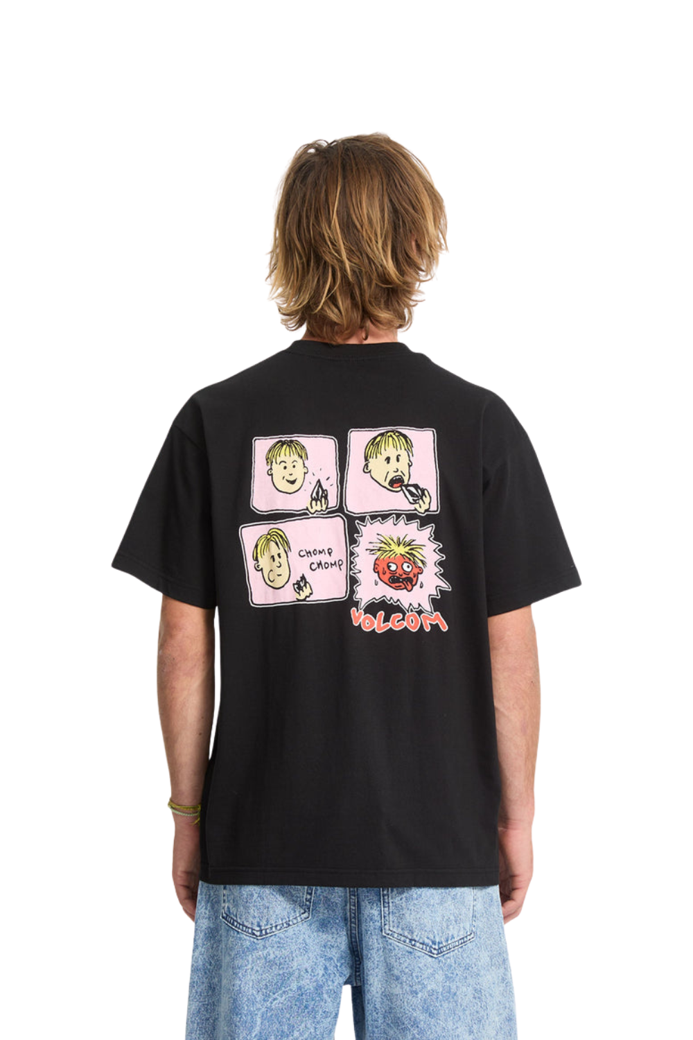 Volcom Chomp Chomp Short Sleeve T-Shirt Black