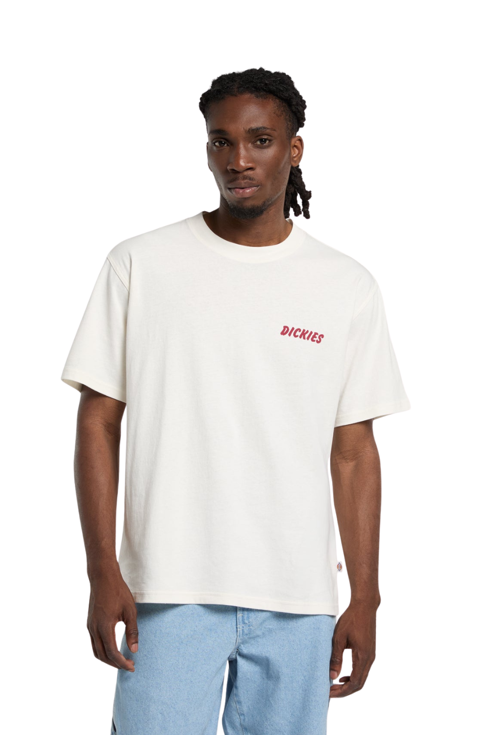 Dickies Dry Ridge Mens T-Shirt Egret
