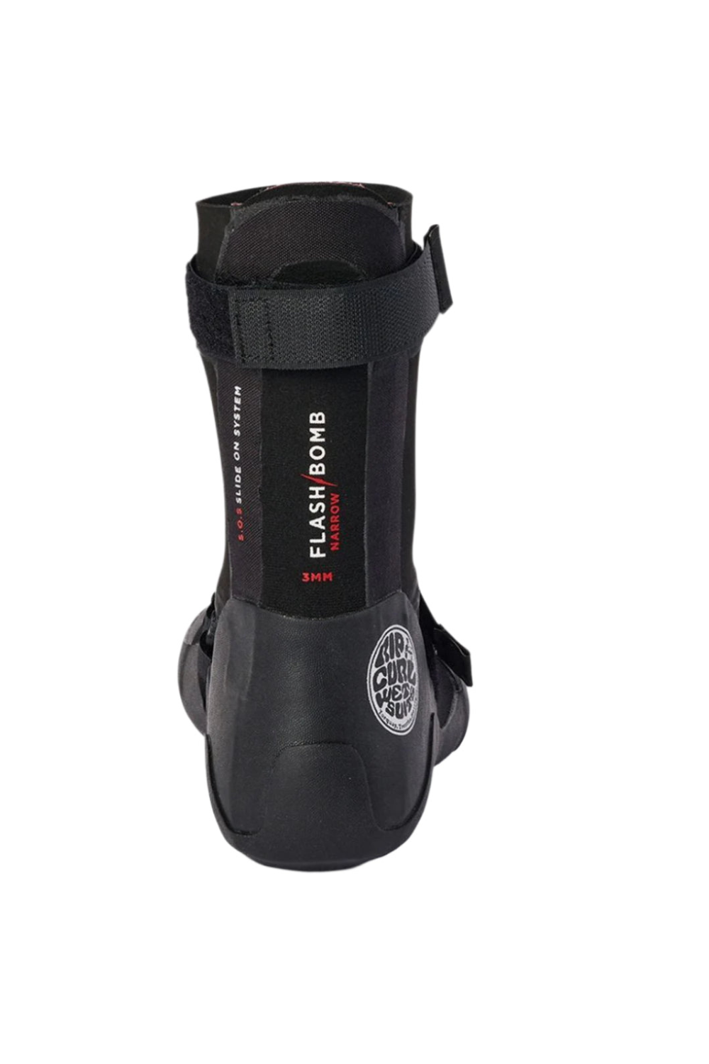 Rip Curl Flashbomb 5mm Narrow Hidden Split Toe Boot Black