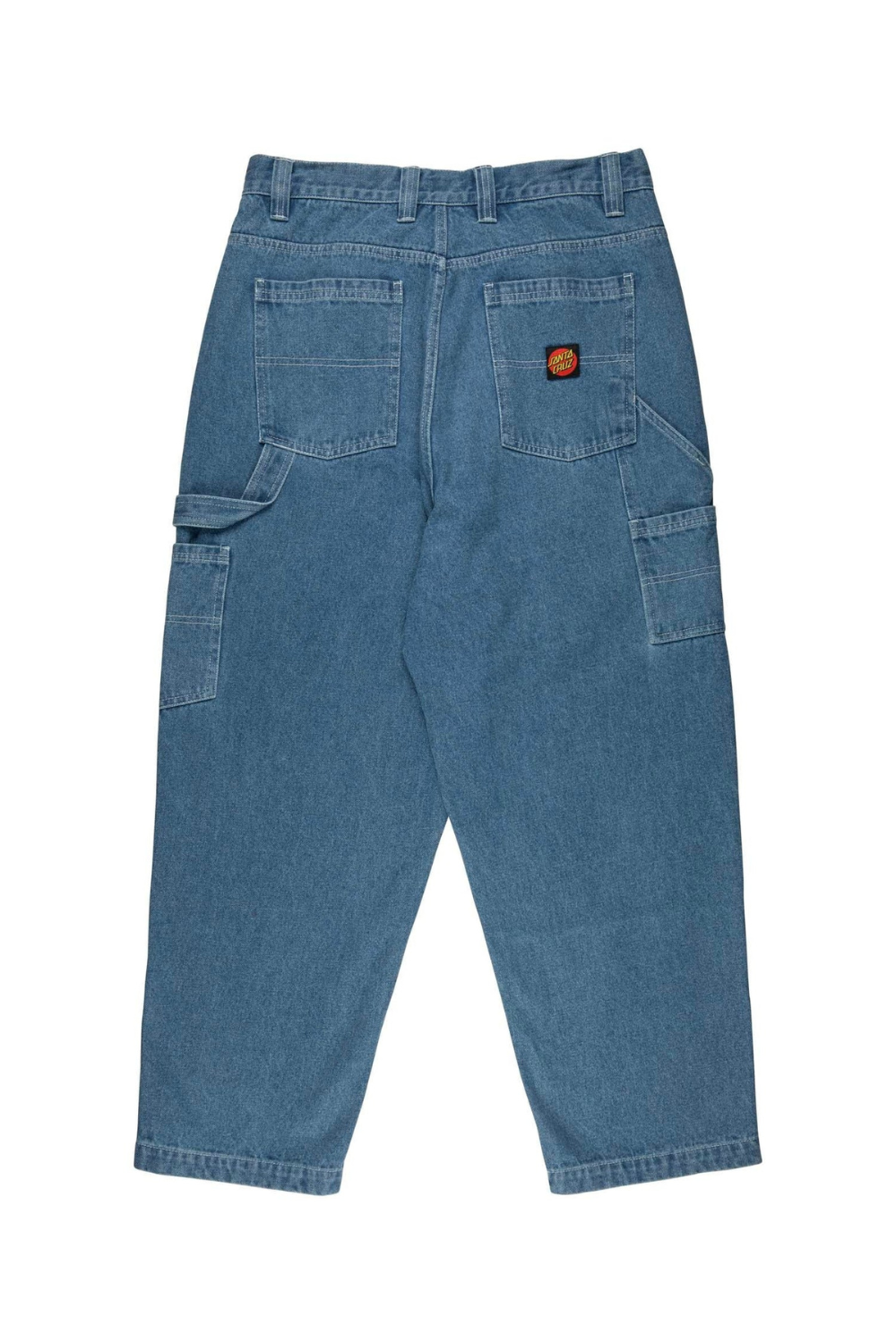 Santa Cruz Mens Carpenter Big Pants Classic Blue