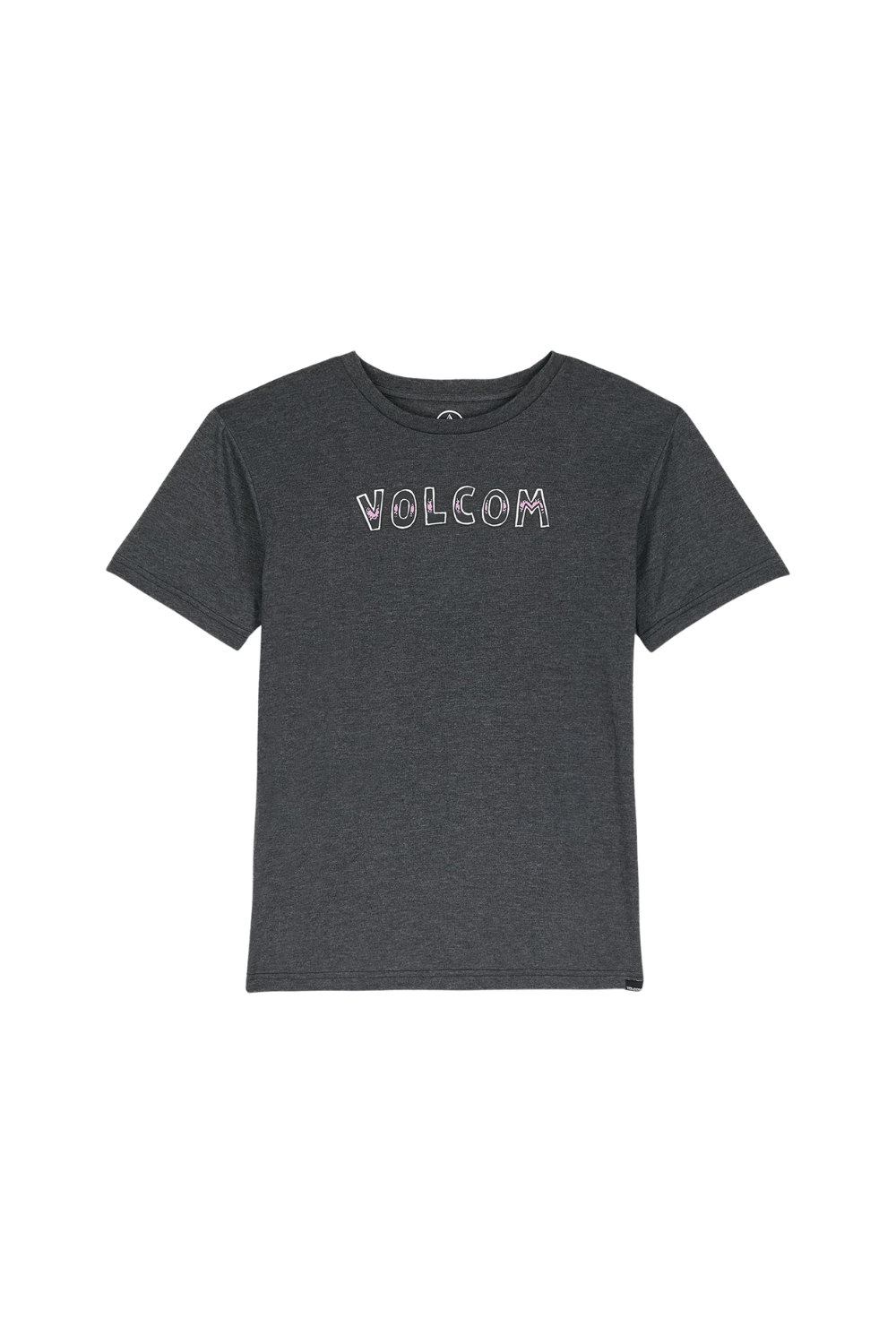 Volcom Volfire Kids T-Shirt Heather Black