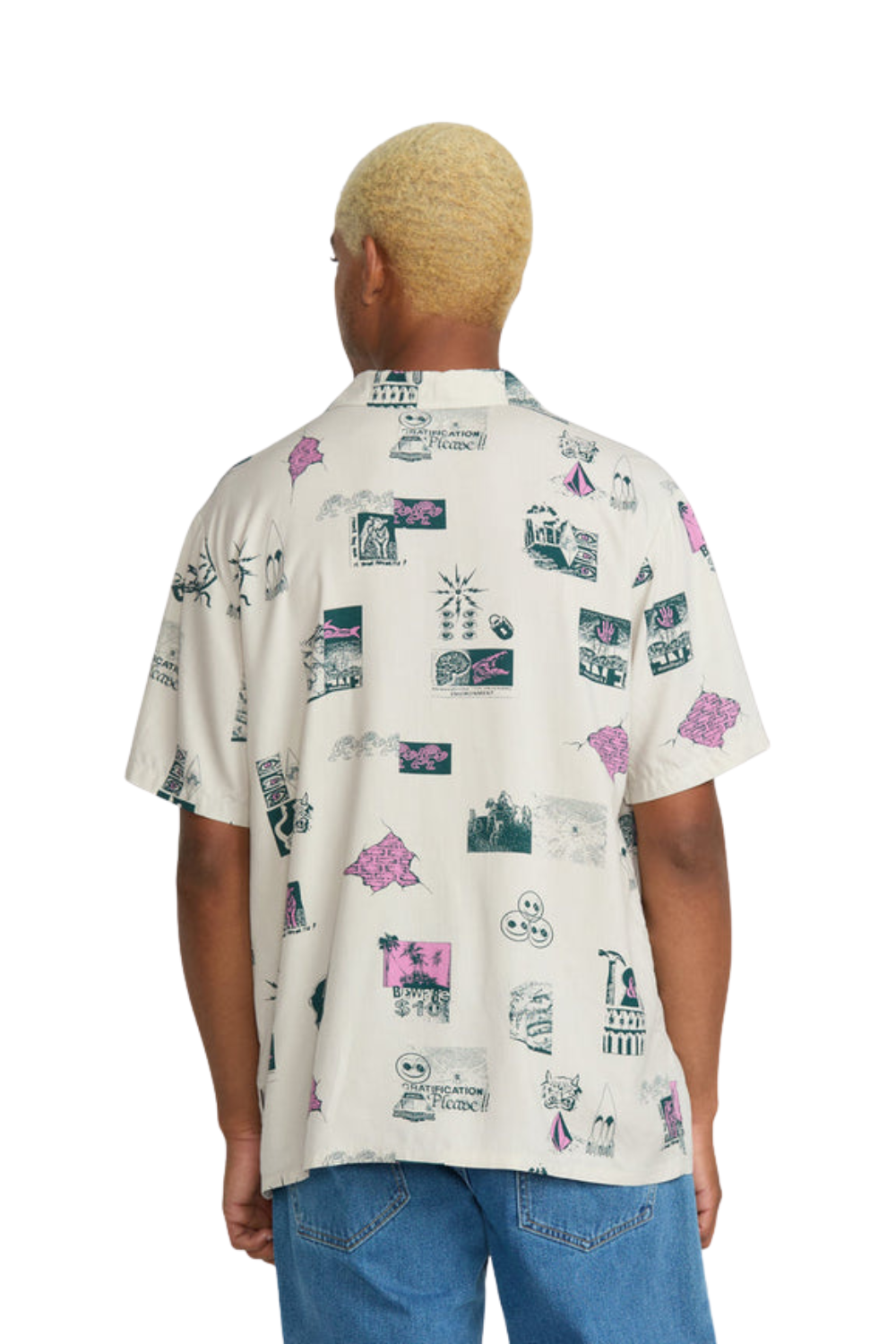 Volcom Mistostone Short Sleeve Shirt White