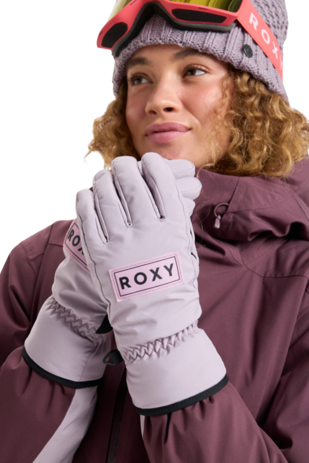 Roxy Womens Freshfield Technical Snow Gloves Nirvana