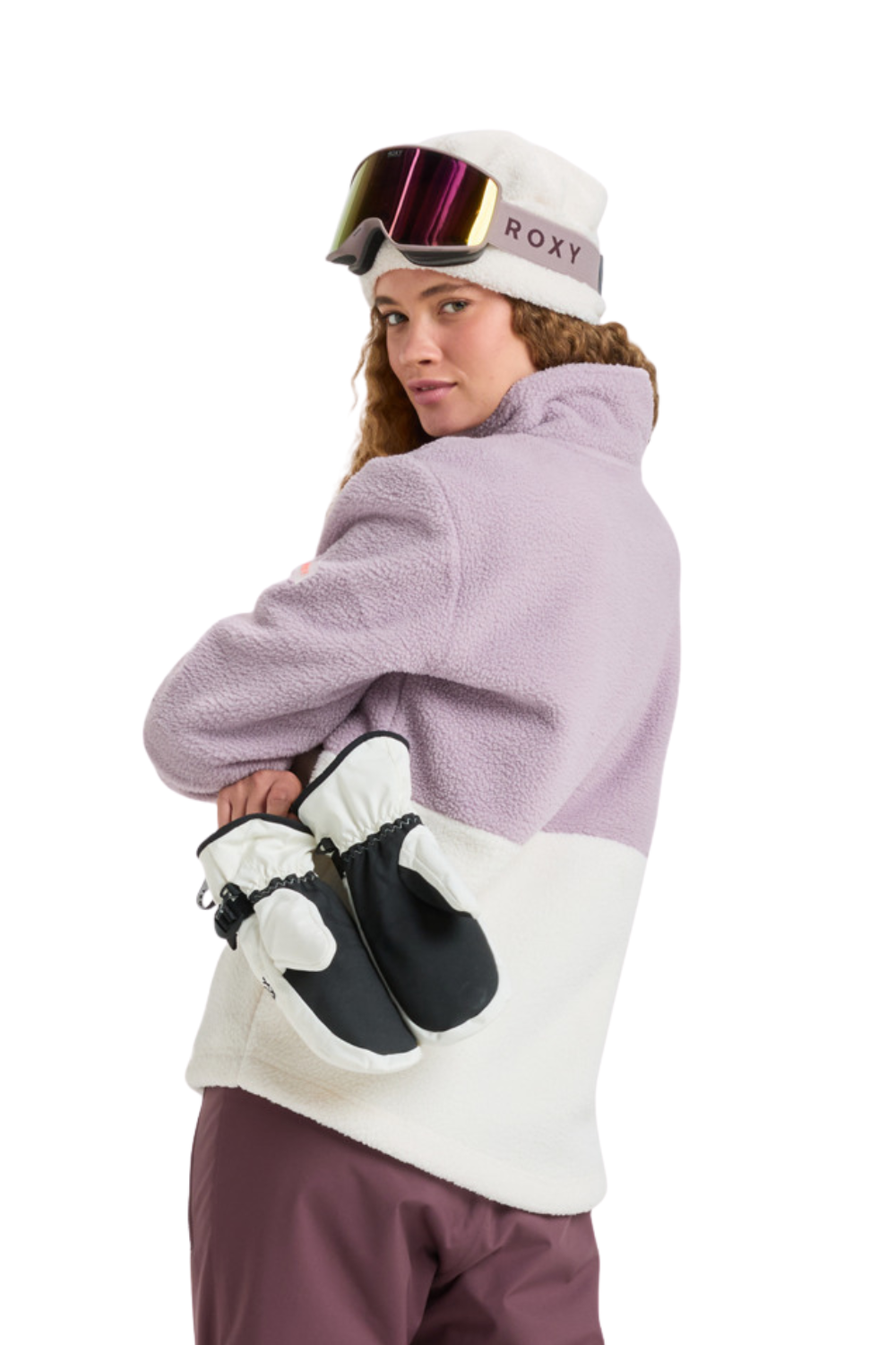 Roxy Womens Alabama Technical Mid Layer Fleece Nirvana