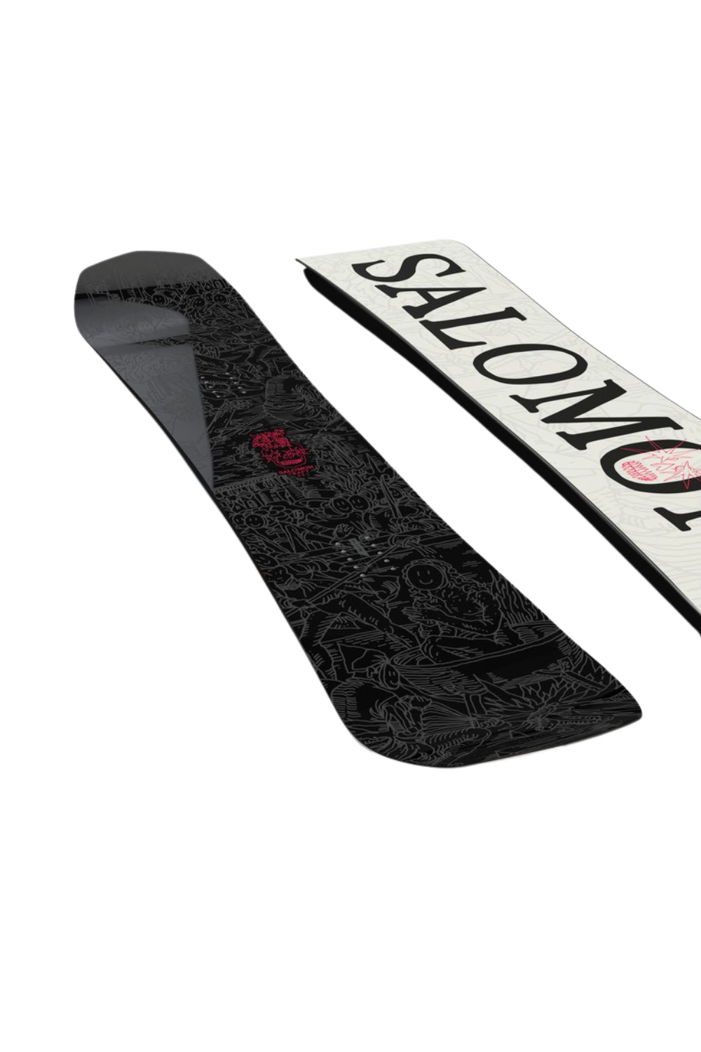 Salomon Mens Craft Snowboard Black