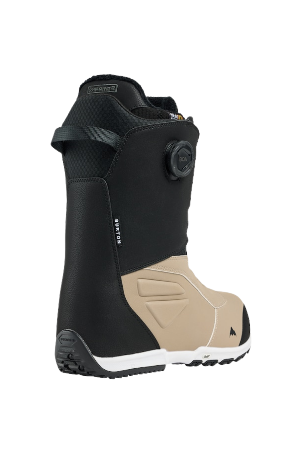 Burton Mens Ruler Boa Snowboard Boots Black/Summit Taupe