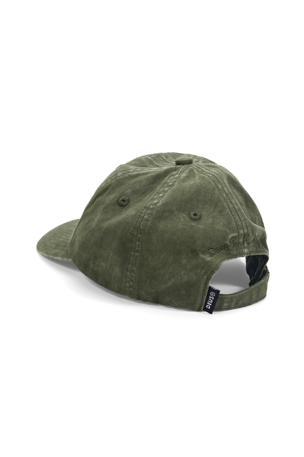 Deus Shield Garment Dyed Dad Cap Cypress Green