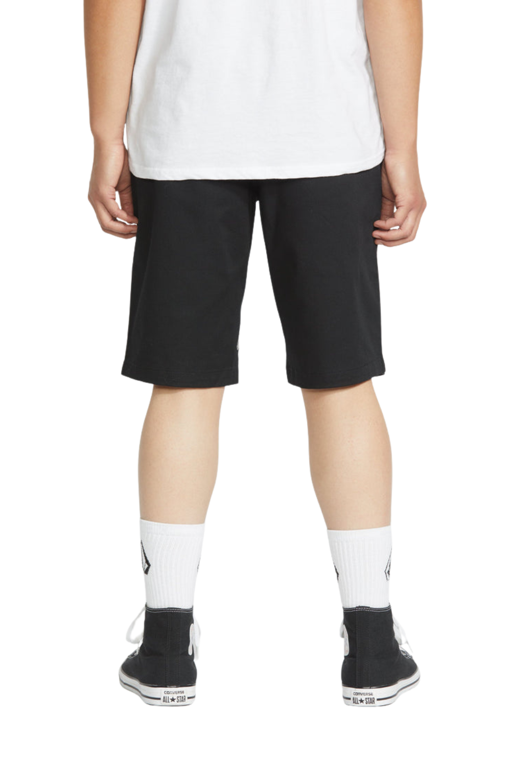 Volcom Frickin Modern Stretch Mens 21" Shorts Black