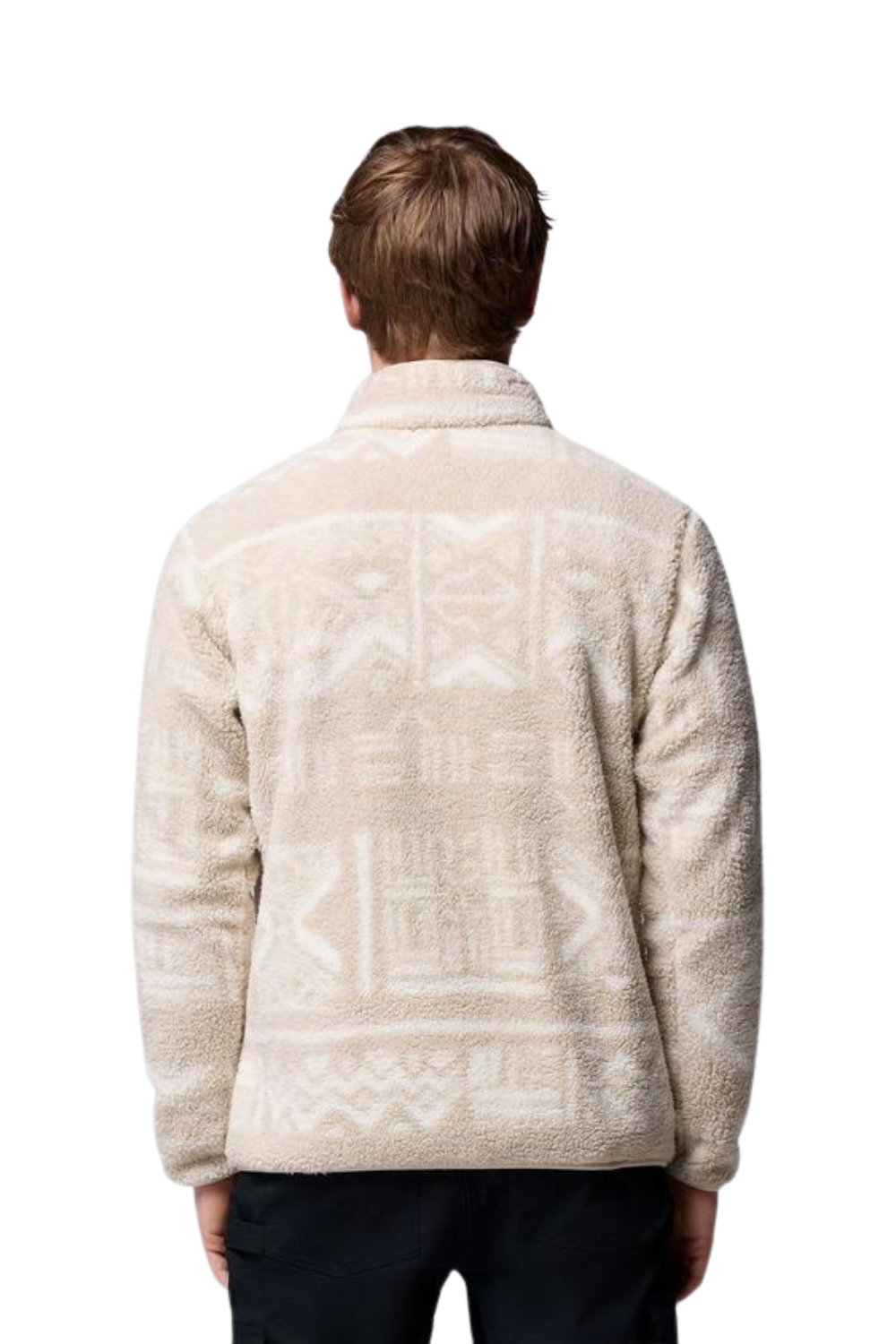 Columbia Winter Pass Reversible Fleece Canoe Dark Stone Peaked Tonal