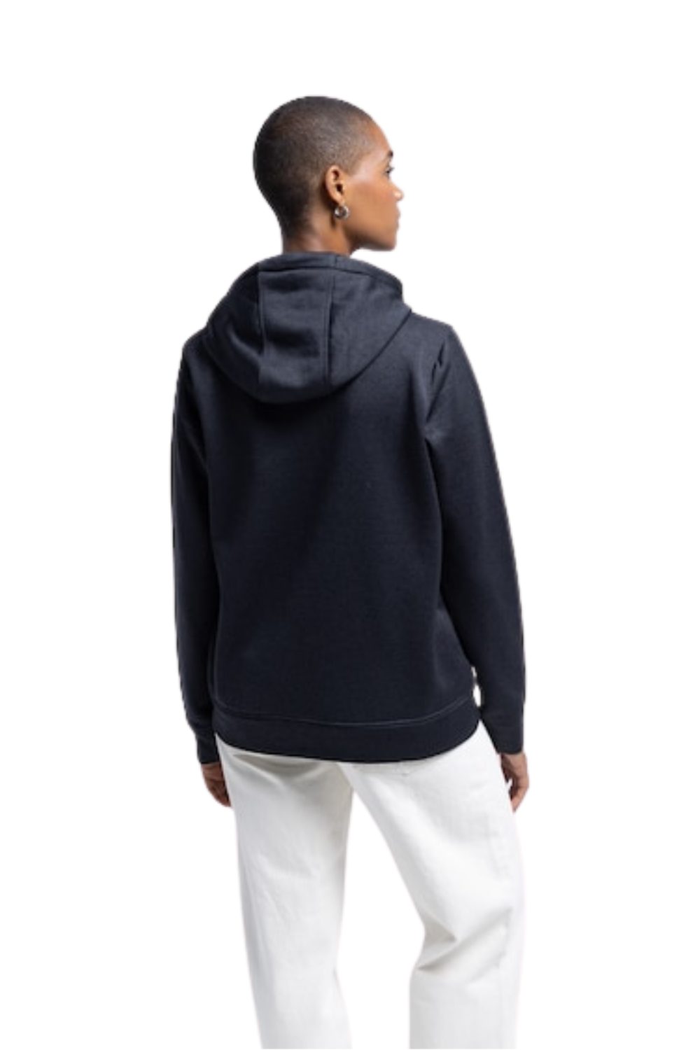 Burton Womens Oak Pullover Hoodie True Black Heather