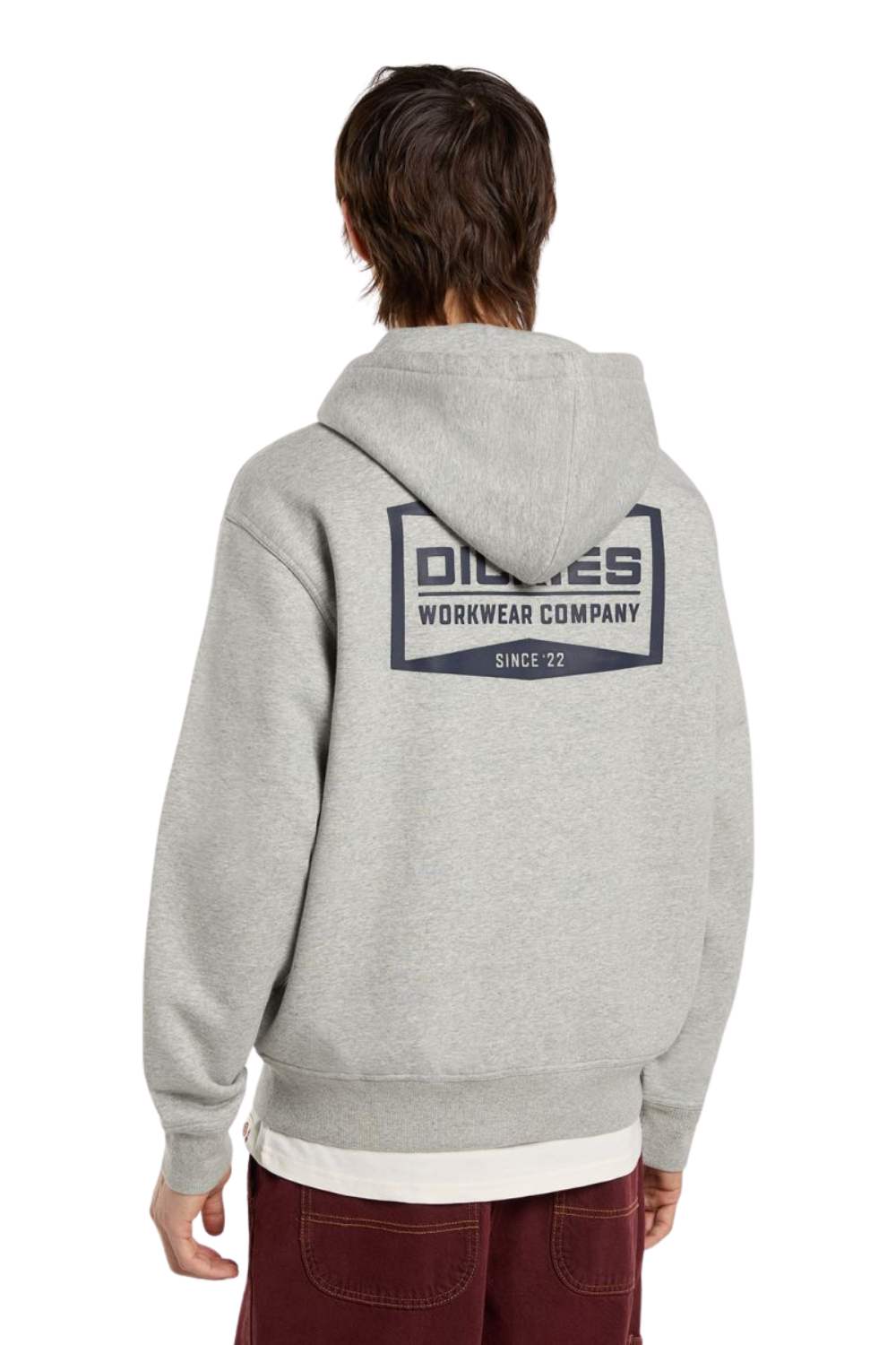 Dickies Bolivar Full Zip Hoodie Grey Melange
