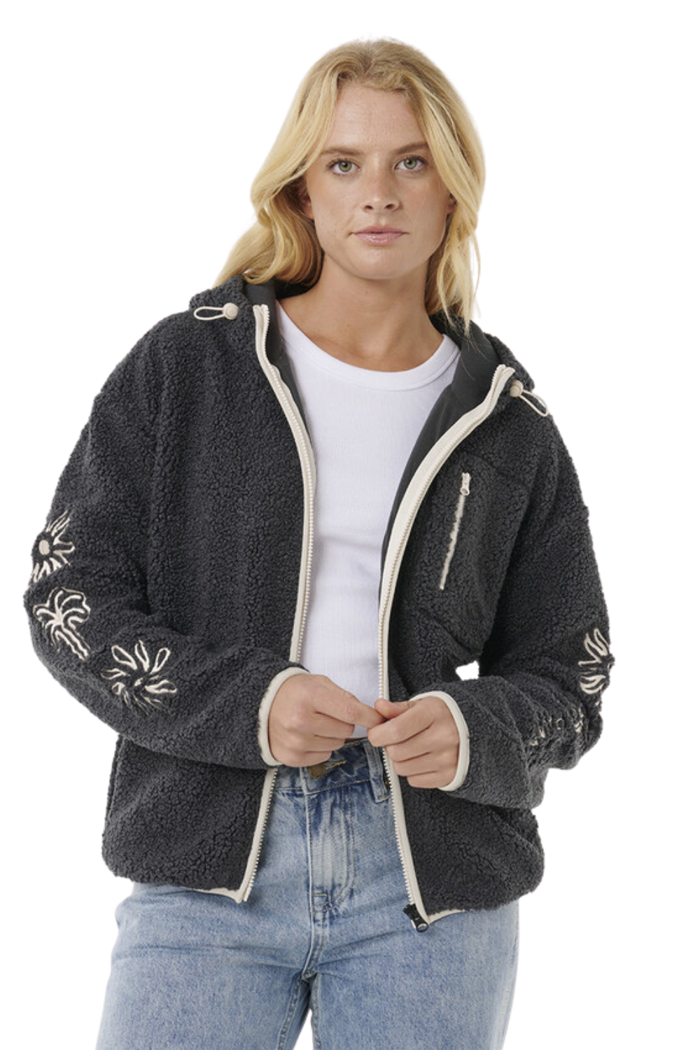 Rip Curl Pacific Rider Polar Fleece Noir