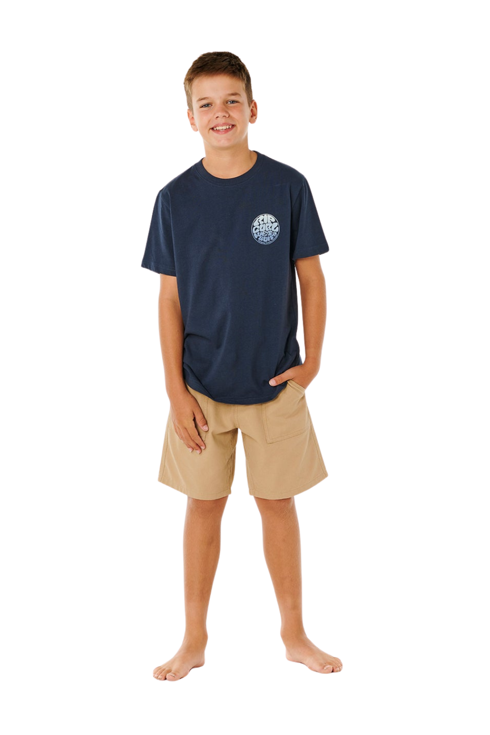 Rip Curl Wetsuit Icon Kids T-Shirt Dark Navy