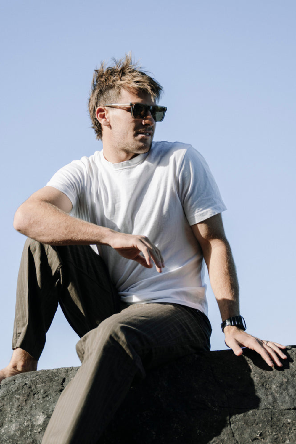 I-Sea Rhythm Sunglasses Taupe/Brown Polarised Lens