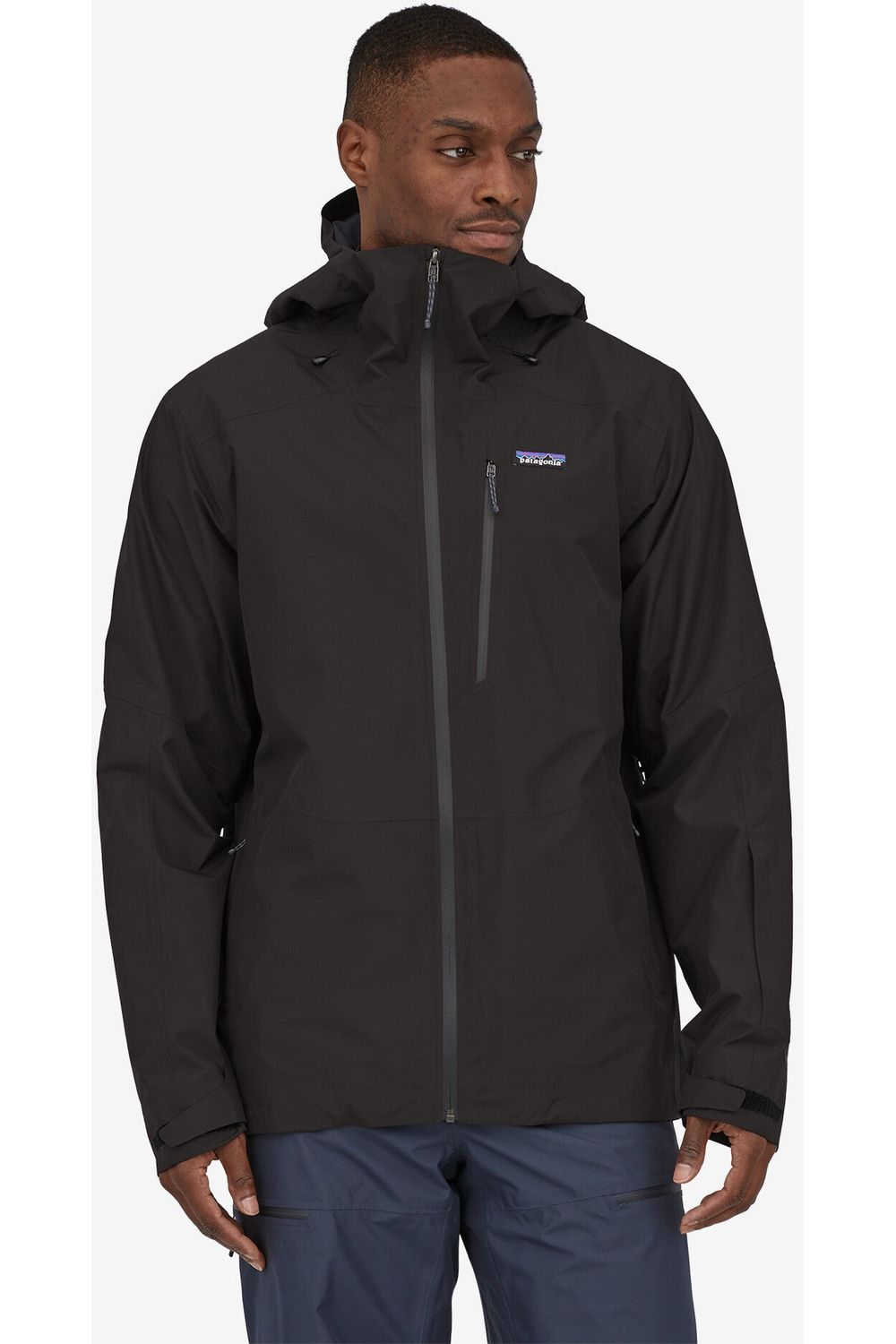 Patagonia Mens Powder Town Jacket Black