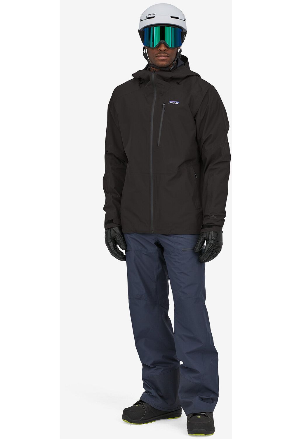Patagonia Mens Powder Town Jacket Black