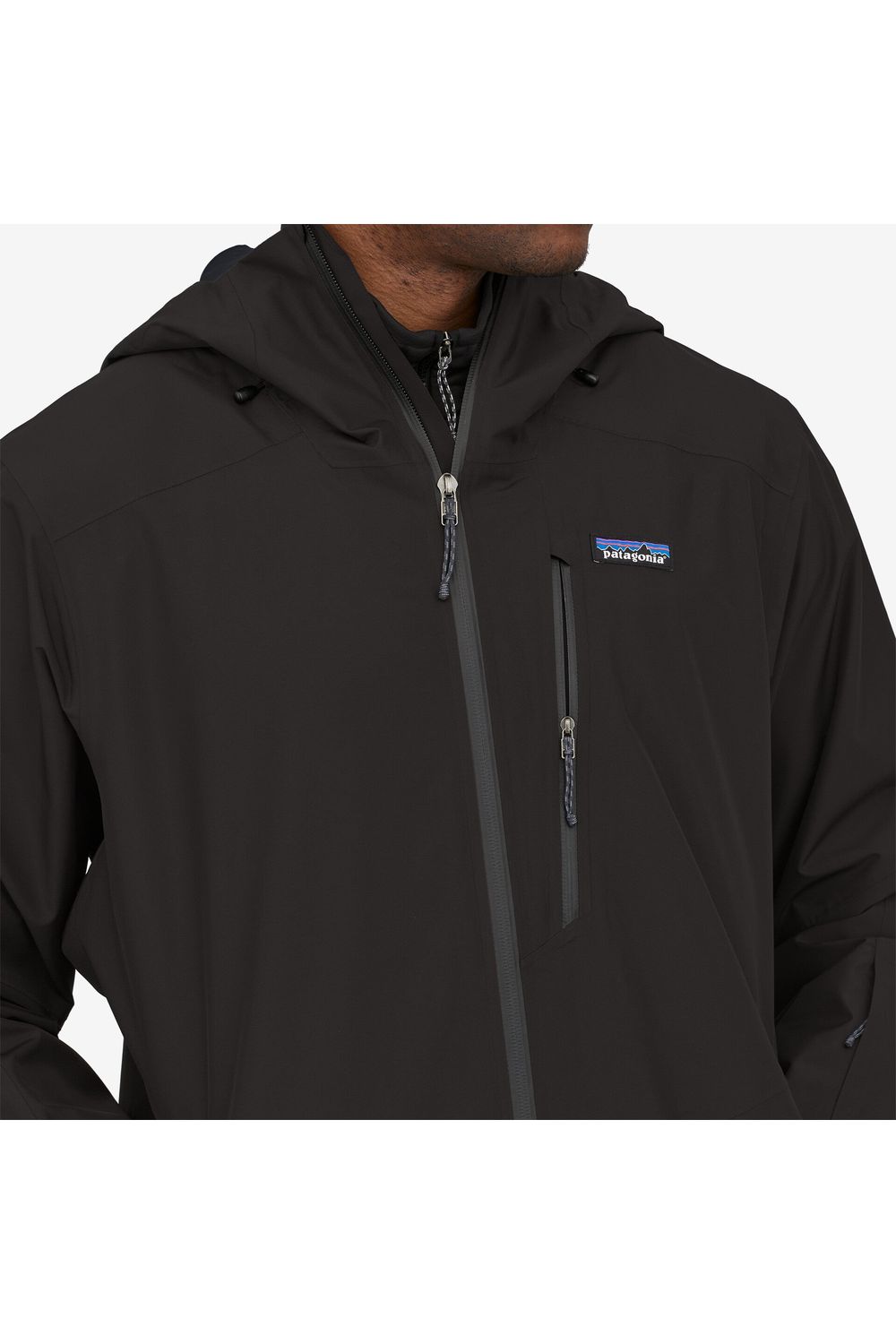 Patagonia Mens Powder Town Jacket Black
