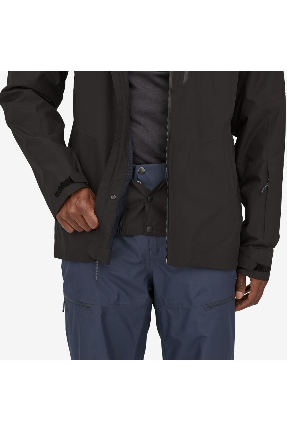 Patagonia Mens Powder Town Jacket Black