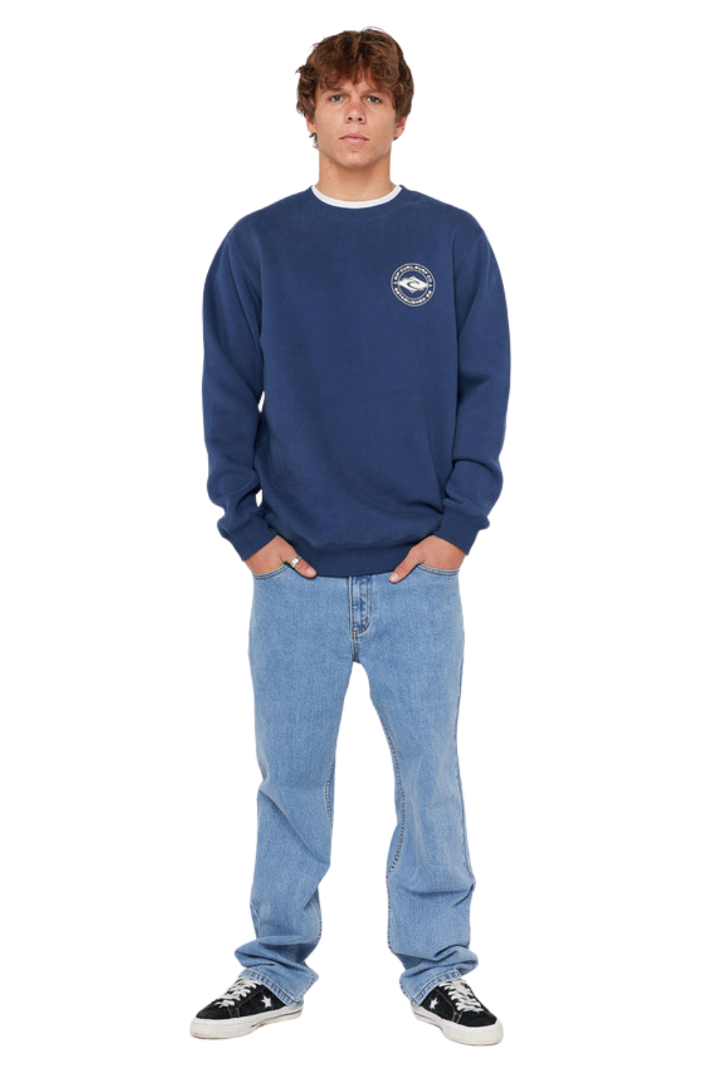 Rip Curl Staple Crew Light Navy