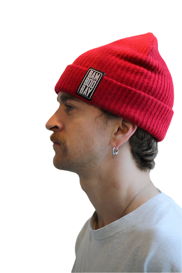 BamBooBay Baa Baa Beanie Red