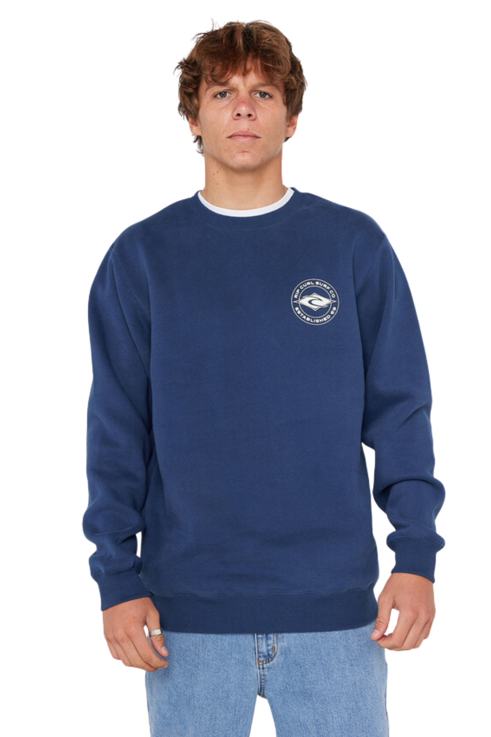 Rip Curl Staple Crew Light Navy