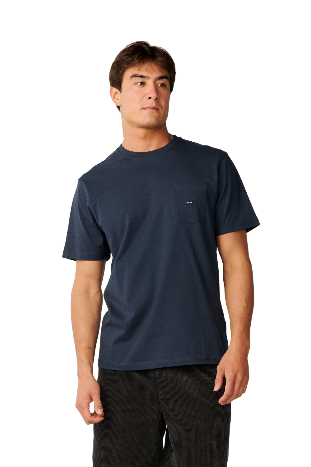 Rip Curl Pacific Rinse Mens Pocket T-Shirt Dark Navy