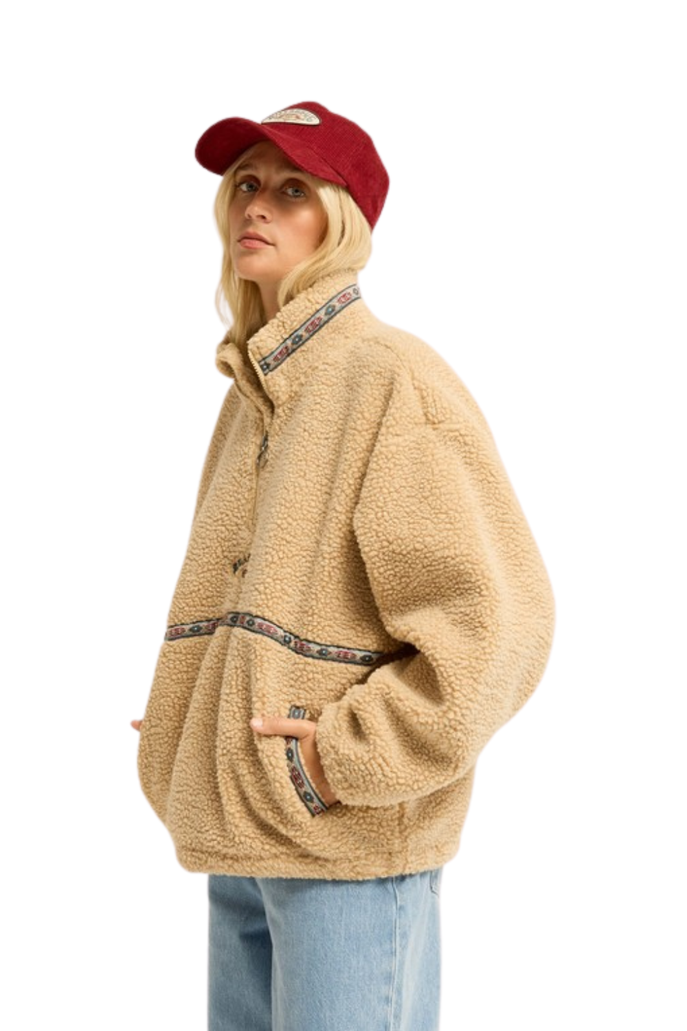 Billabong Stone Town Womens Fleece Oat