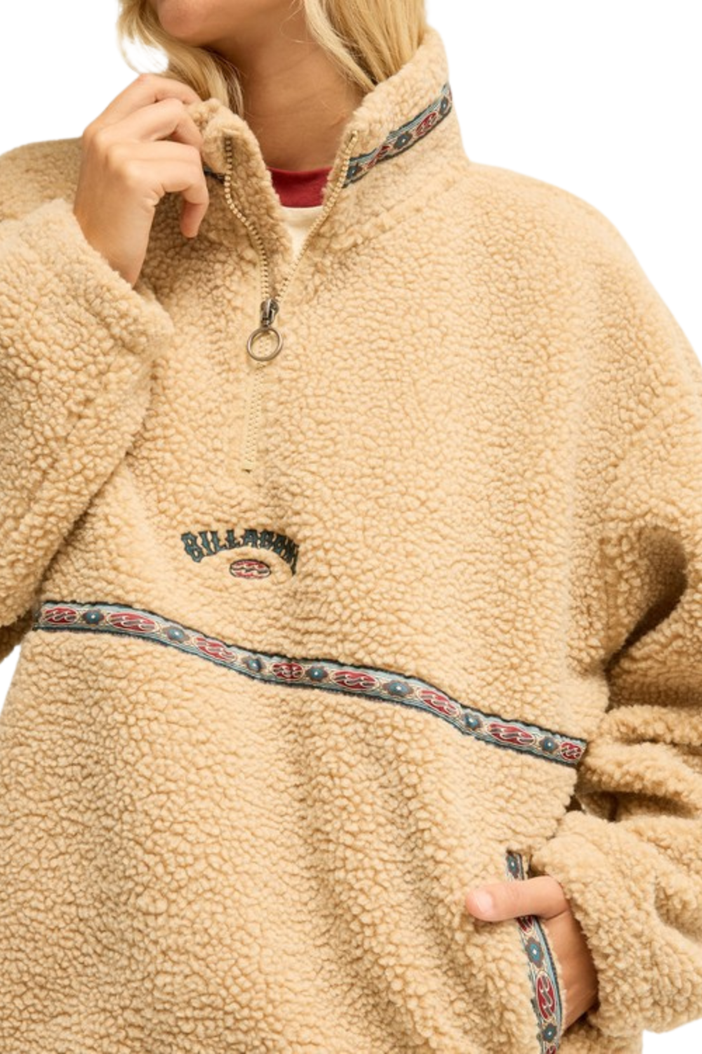 Billabong Stone Town Womens Fleece Oat