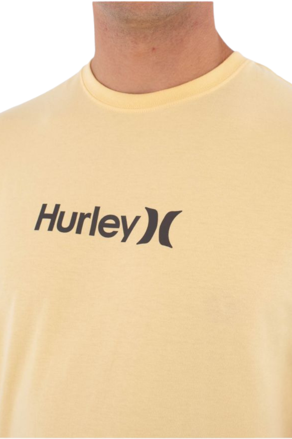 Hurley Printing Press One & Only Mens T-Shirt Eggshell