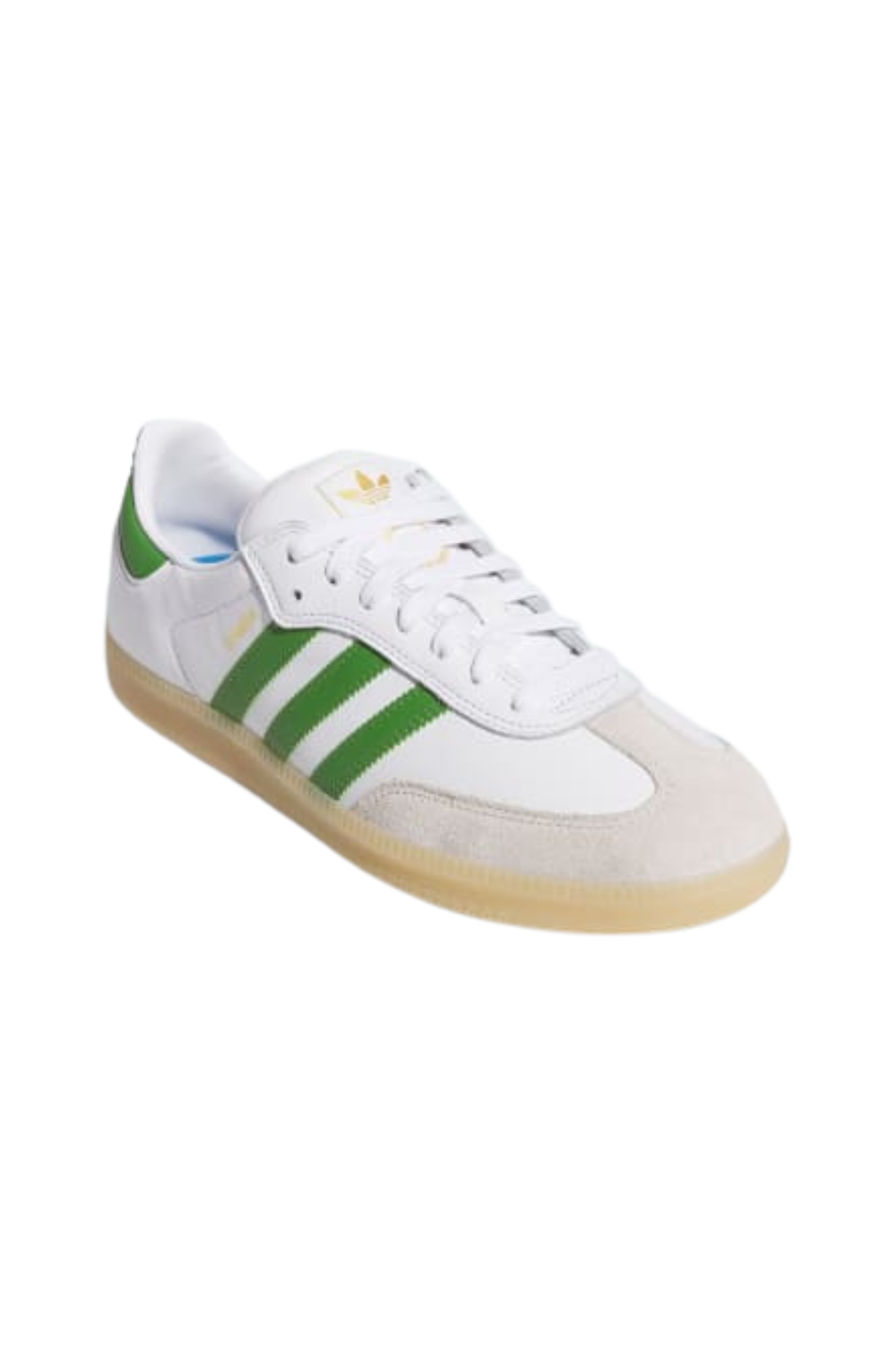 Adidas Samba Adv Shoes Cloud White / Crew Green /Gum