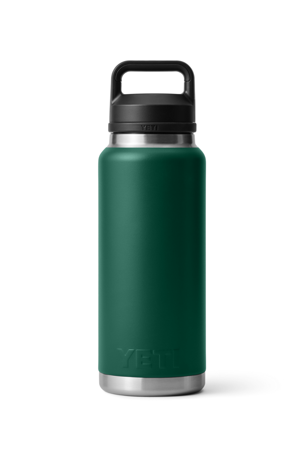 Yeti Rambler 36 Oz Bottle With Chug Cap Black Forest Green