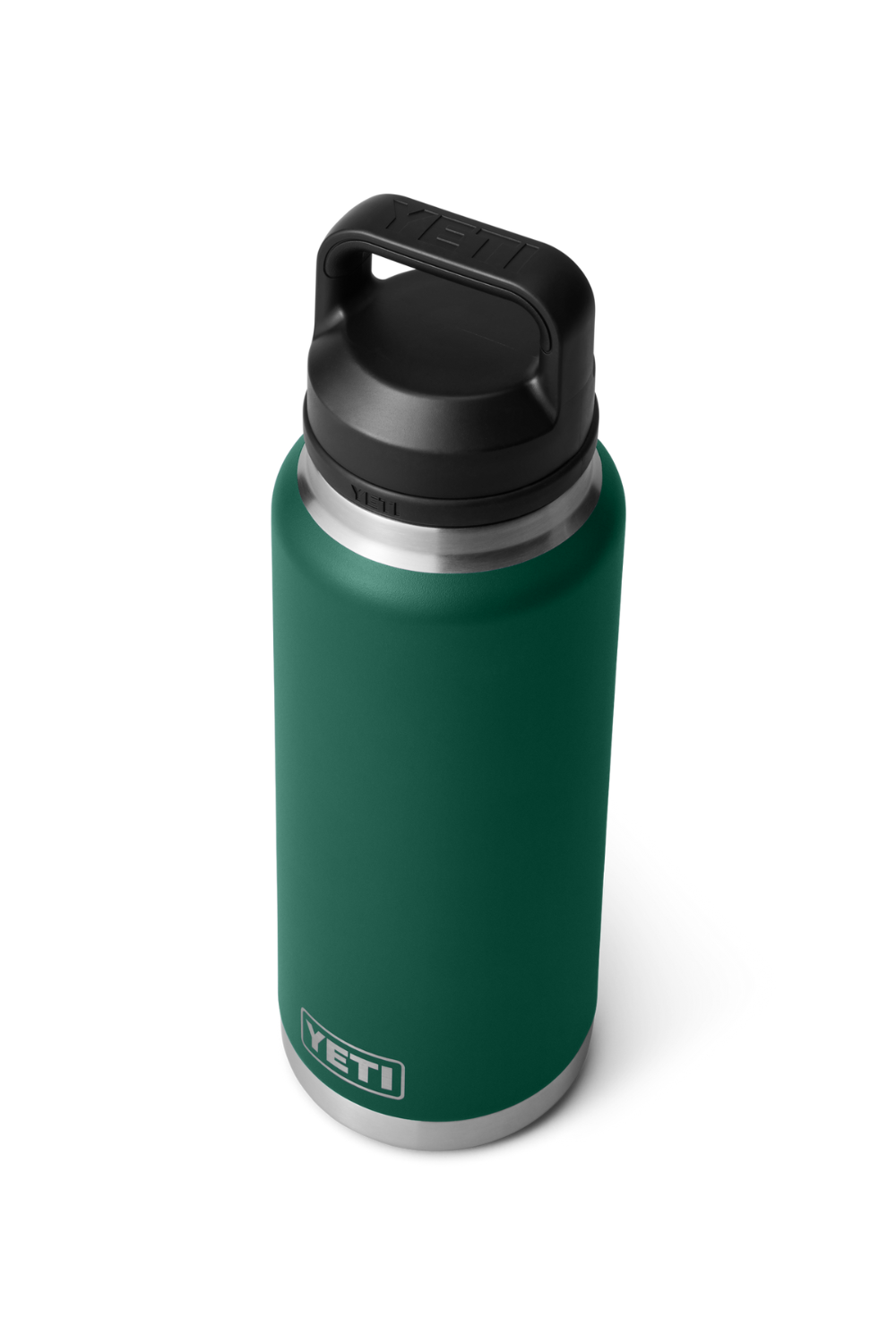 Yeti Rambler 36 Oz Bottle With Chug Cap Black Forest Green
