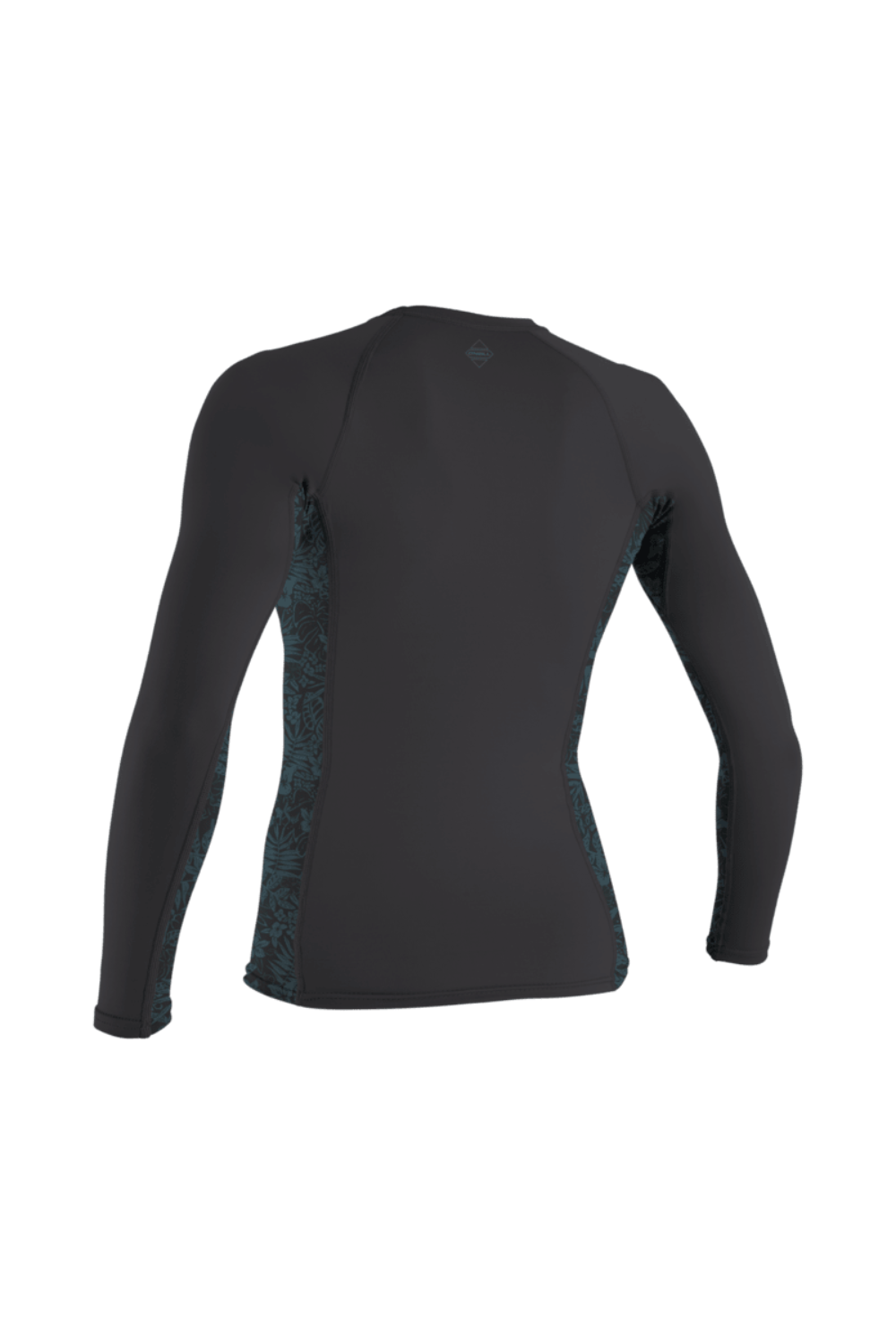 O'Neill Hyperfreak Skins Womens Long Sleeve Rash Guard Tempered Steel/Shaded Island Sky