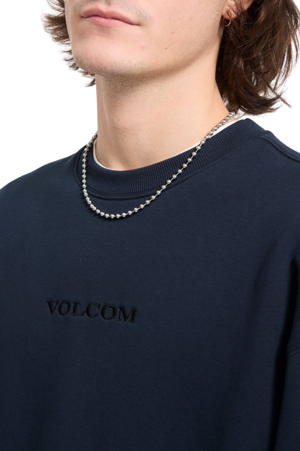 Volcom Stone Mens Sweatshirt Marine
