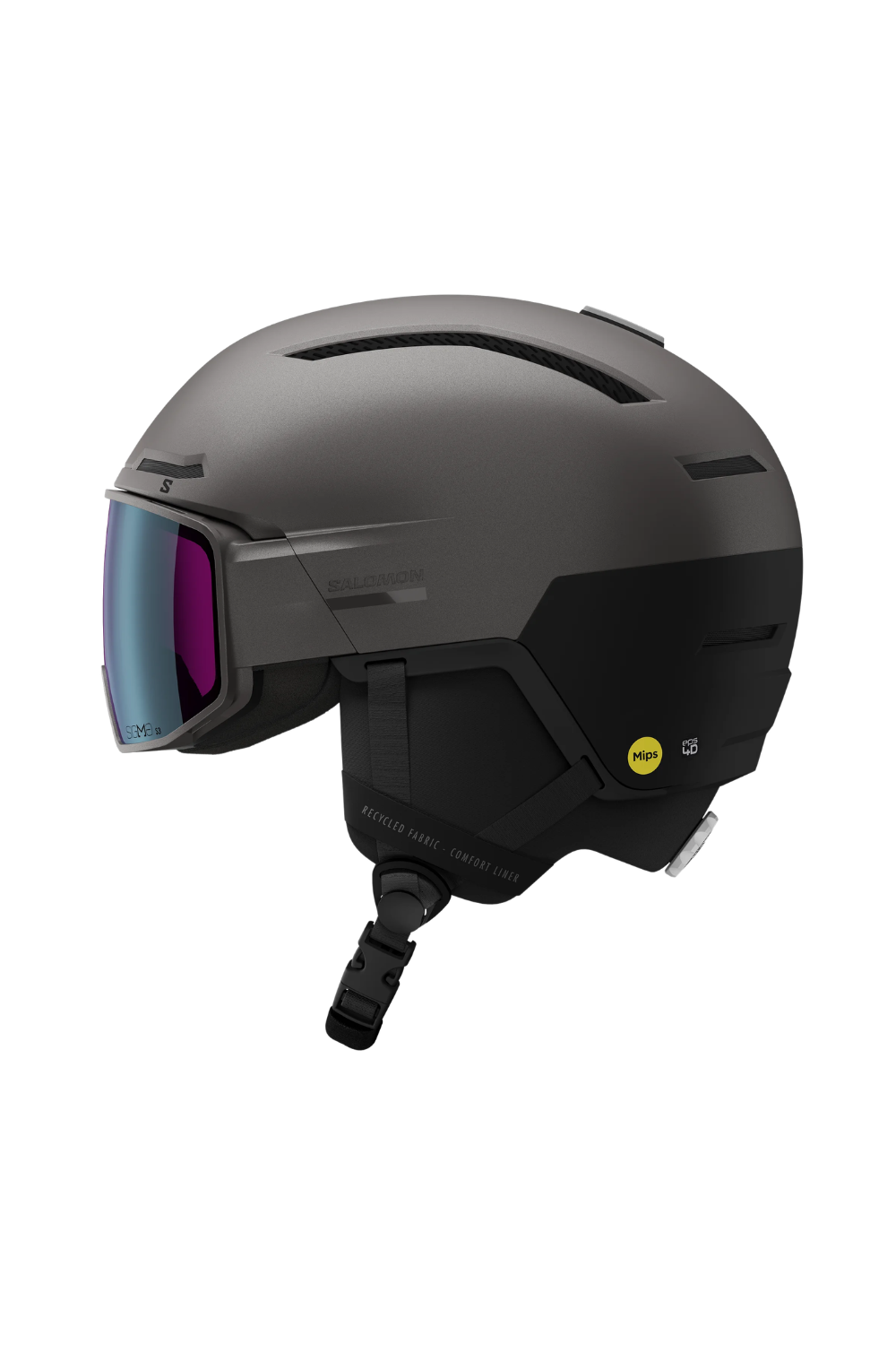 Salomon Driver Pro Sigma Mips Ski/Snowboard Helmet Beluga/Black