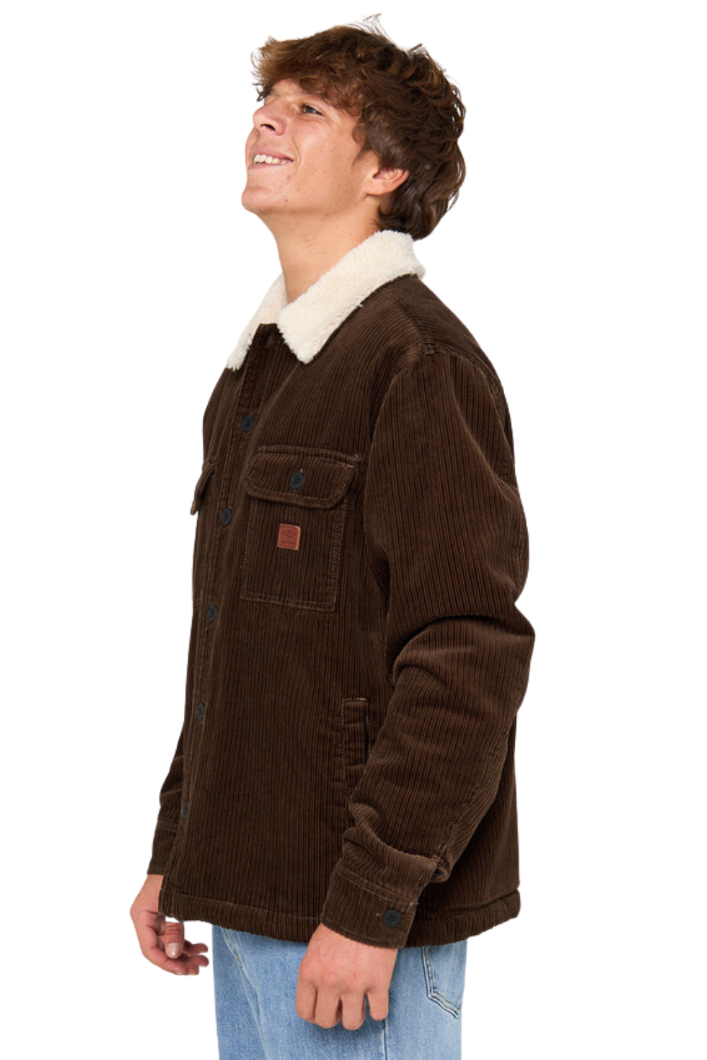 Rip Curl Bells Sherpa Jacket Coffee